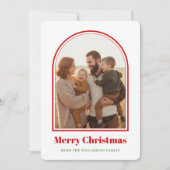 Year In Review What A Year Arch Photo Christmas シーズンカード (正面)