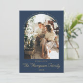 Year In Review What A Year Photo Christmas Collage シーズンカード (スタンド正面)