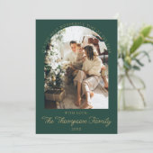 Year In Review What A Year Photo Christmas Collage シーズンカード (スタンド正面)