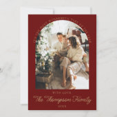 Year In Review What A Year Photo Christmas Collage シーズンカード (正面)