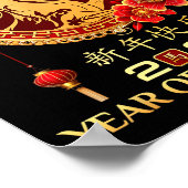 Year Of Horse 2026 Chinese Lunar New Year Men Wome ポスター (角)