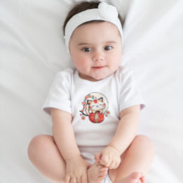 Year of the Cat 2023 Vietnam New Year, Lil Jack ベビーボディスーツ