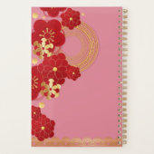 Year Of The Cat 2024 Flowersプランナー プランナー手帳 (裏面)