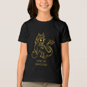 Year of the Dragon Chinese Zodiac トライブレンドTシャツ (正面)