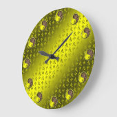 Year of the Earth Monkey ラージ壁時計 (傾斜)