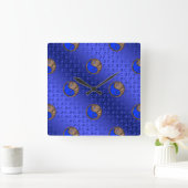 Year of the Earth Ox スクエア壁時計 (ホーム)