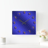 Year of the Earth Ox スクエア壁時計 (ホーム)