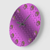 Year of the Earth Rooster ラージ壁時計 (傾斜)