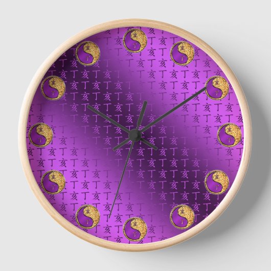 Year of the Fire Boar 壁時計 (正面)