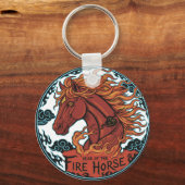 Year of the Fire Horse キーホルダー (正面)