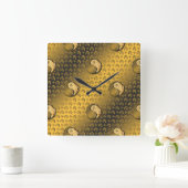 Year of the Fire Horse スクエア壁時計 (ホーム)