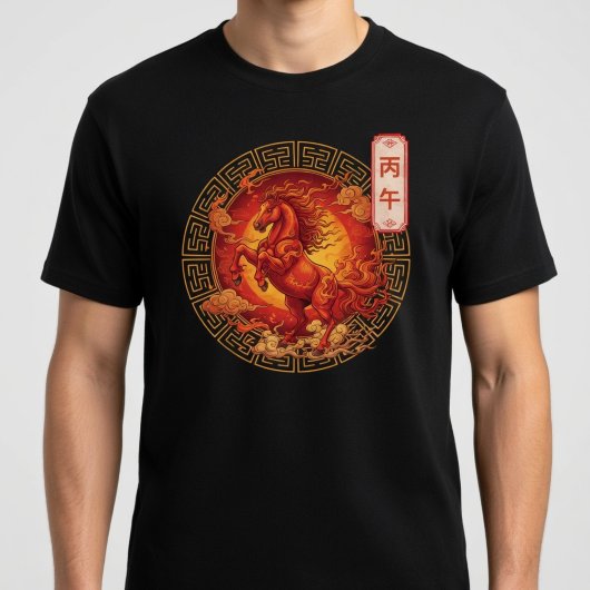 Year of the Fire Horse 2026 Tシャツ