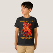 Year Of The Fire Horse Happy Chinese Lunar New Yea Tシャツ (正面フル)