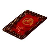 Year of the Fire Horse , Happy Lunar New Year マグネット (左側)