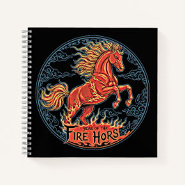 Year of the Fire Horse Journal ノートブック