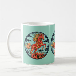 Year of the Fire Horse Mug コーヒーマグカップ
