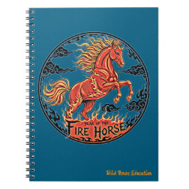 Year of the Fire Horse Notebook ノートブック