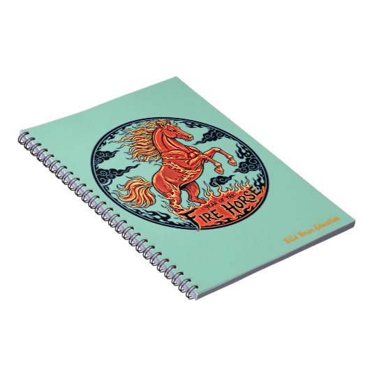 Year of the Fire Horse Notebook 2 ノートブック (右側)