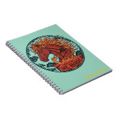 Year of the Fire Horse Notebook Design 2 ノートブック (右側)