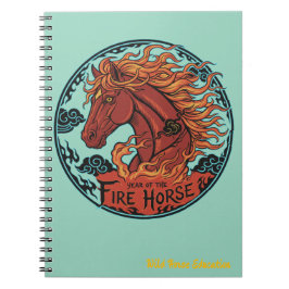 Year of the Fire Horse Notebook Design 2 ノートブック