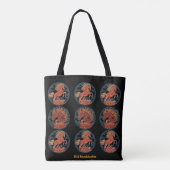 Year of the Fire Horse Tote トートバッグ (裏面)