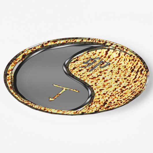 Year of the Fire Rabbit ペーパープレート (アングル)