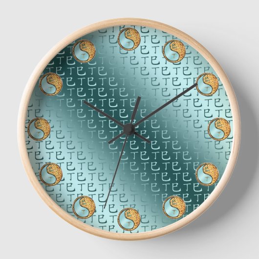 Year of the Fire Snake 壁時計 (正面)