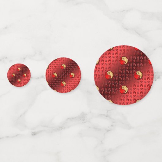 Year of the Fire Tiger コンフェッティ (裏面)