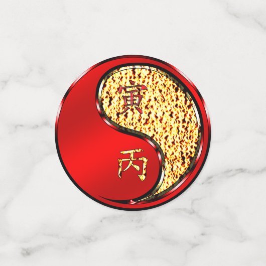 Year of the Fire Tiger コンフェッティ (スモール正面)