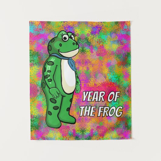 YEAR OF THE FROG タペストリー (正面)