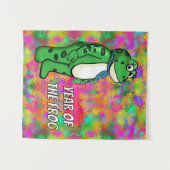 YEAR OF THE FROG タペストリー (正面(横))