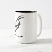 Year of the Goat 2027 ツートーンマグカップ (正面右)