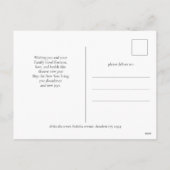 Year of the Goat 2027 - Chinese lunar New Year シーズンポストカード (裏面)