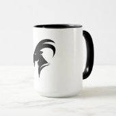 Year of the Goat 2027 with Chinese Character マグカップ (正面右)