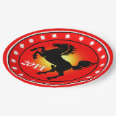 Year of the Horse ペーパープレート (アングル)