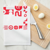 Year of the Horse 2026 キッチンタオル (四つ折り)