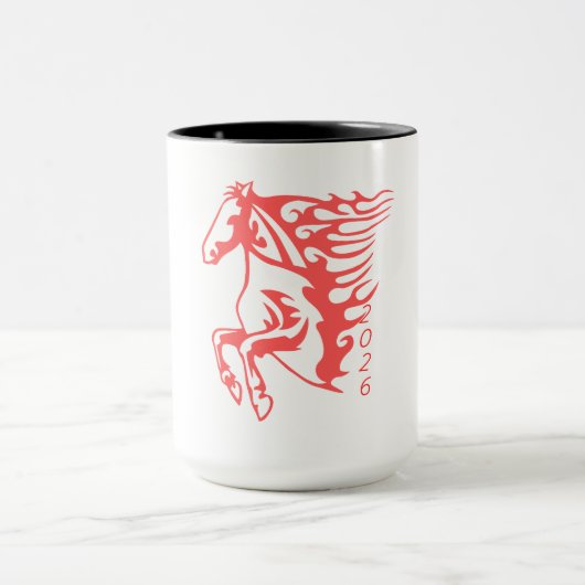Year of the Horse 2026 マグカップ (中央)
