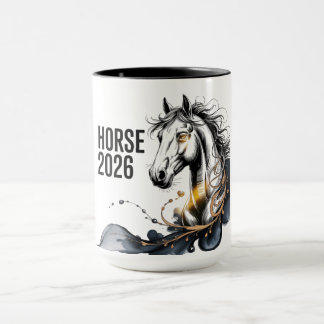Year of the Horse 2026 マグカップ
