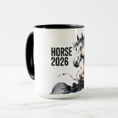 Year of the Horse 2026 マグカップ (正面左)