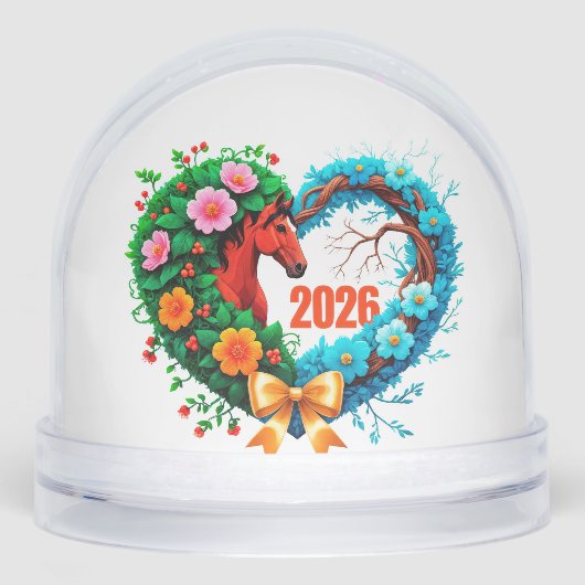 Year of the horse 2026 and Your name (正面)