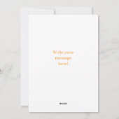 Year of the Horse 2026 - Chinese lunar New Year シーズンカード (裏面)