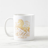 Year Of The Horse 2026 Chinese Zodiac Culture  コーヒーマグカップ (左)