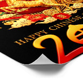 Year Of The Horse 2026 Decoration Chinese New Year ポスター (角)