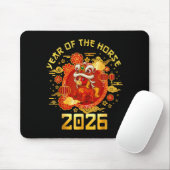 Year Of The Horse 2026 Family Matching Mens Womens マウスパッド (マウス)