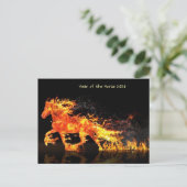 Year of the Horse 2026 (Fire Horse) シーズンポストカード (スタンド正面)