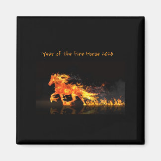 Year of the Horse 2026 (Fire Horse) マグネット
