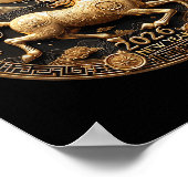 Year Of The Horse 2026 Happy Chinese New Year 2026 ポスター (角)
