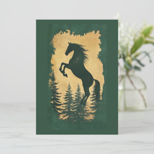 Year of the Horse 2026 Invitation (Personalize) 招待状 (スタンド正面)