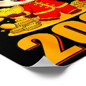 Year Of The Horse 2026 Lunar New Year Chinese  ポスター (角)