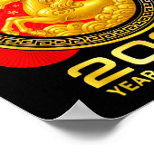 Year Of The Horse 2026 Lunar New Year Chinese Men  ポスター (角)